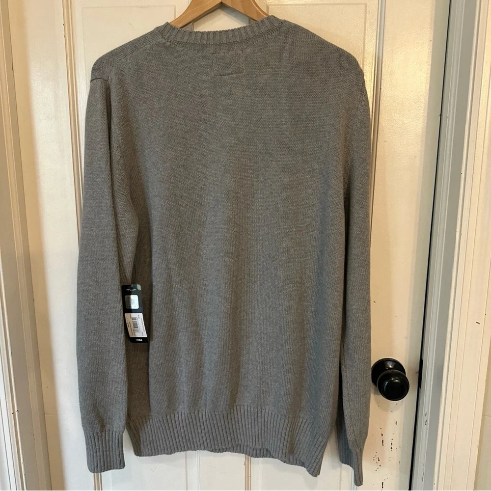 47 Green Bay Packers NWT Sweater Gray Crewneck‎ Cotton Football knit NFL Size XL